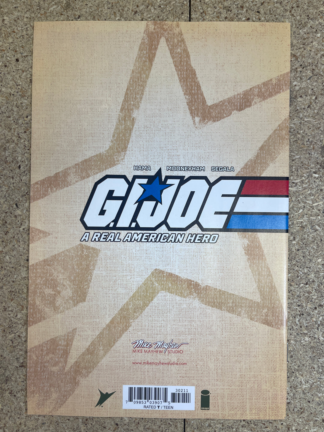 G. I. Joe  #302 Mike Mayhew Signature