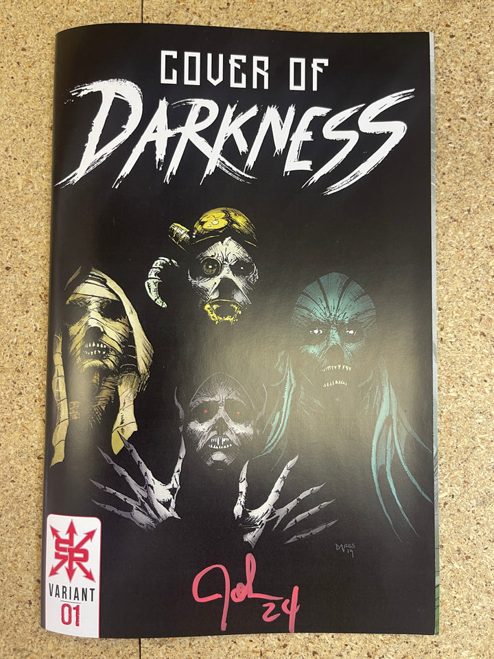 Cover of Darkness #1 John Davies Signature