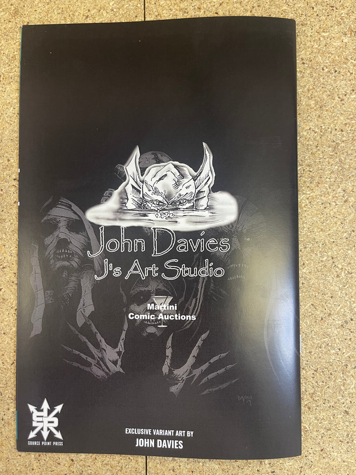 Cover of Darkness #1 John Davies Signature