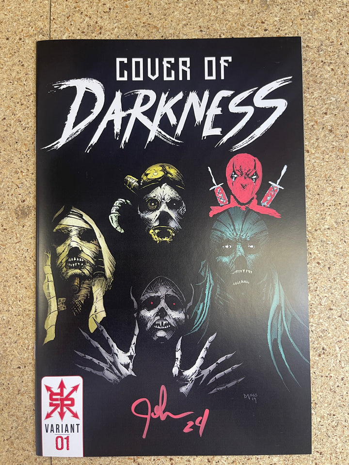 Cover of Darkness #1 John Davies Signature Deadpool