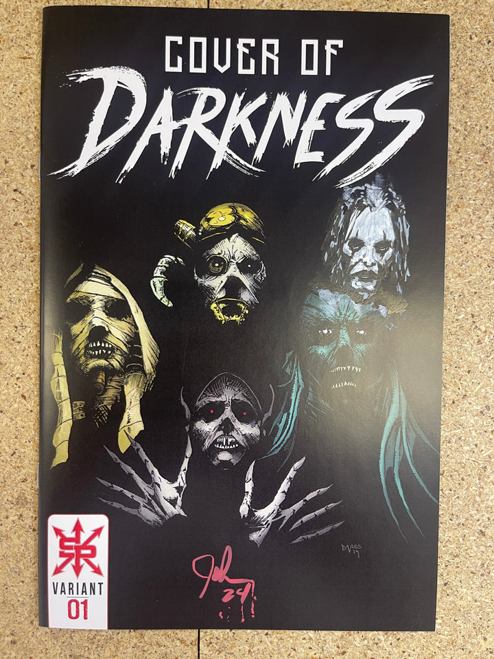 Cover of Darkness #1 John Davies Signature Crow