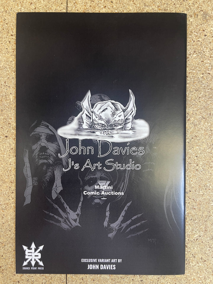Cover of Darkness #1 John Davies Signature Crow