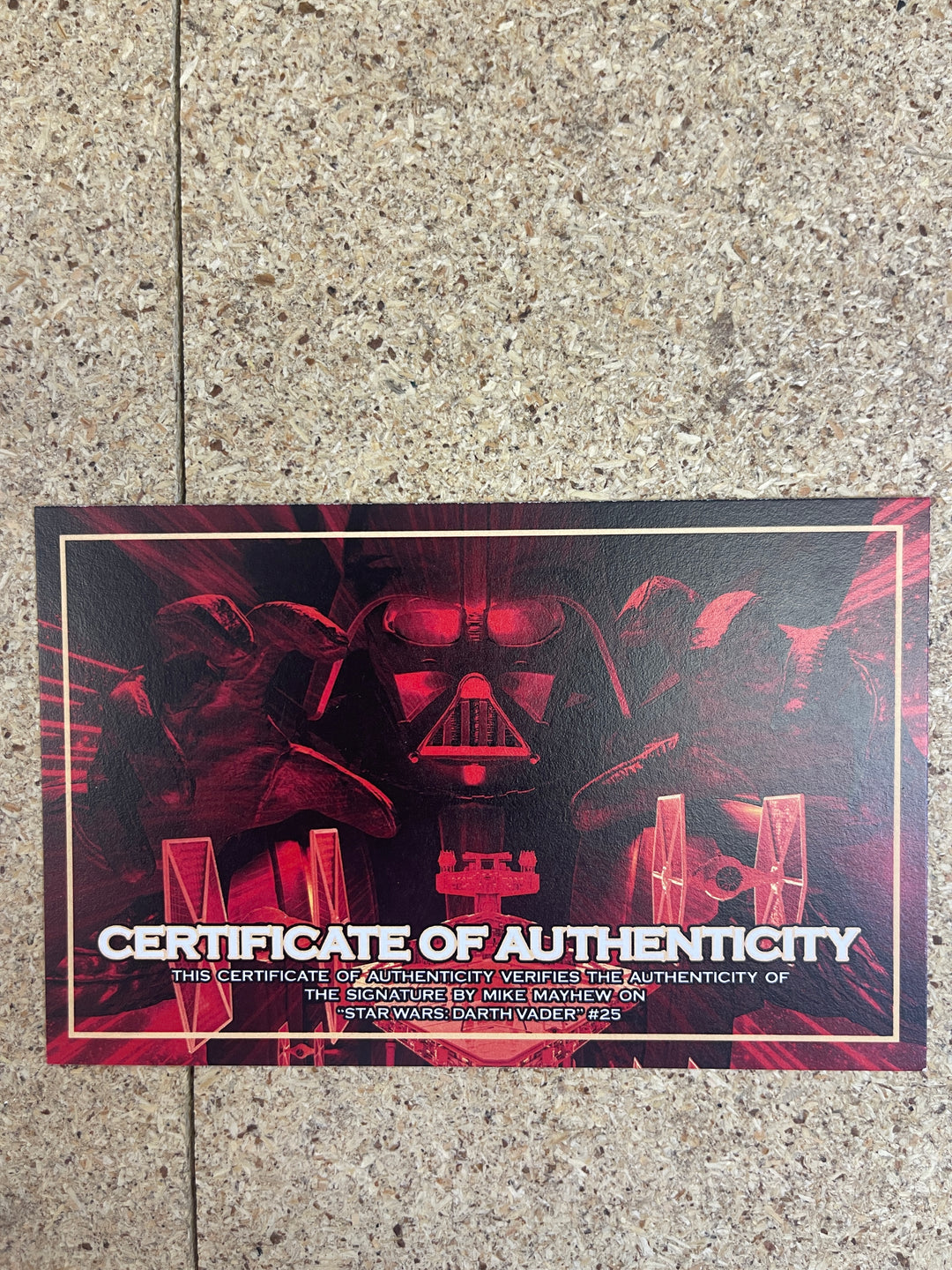 Darth Vader  #25 Mike Mayhew Signature NM