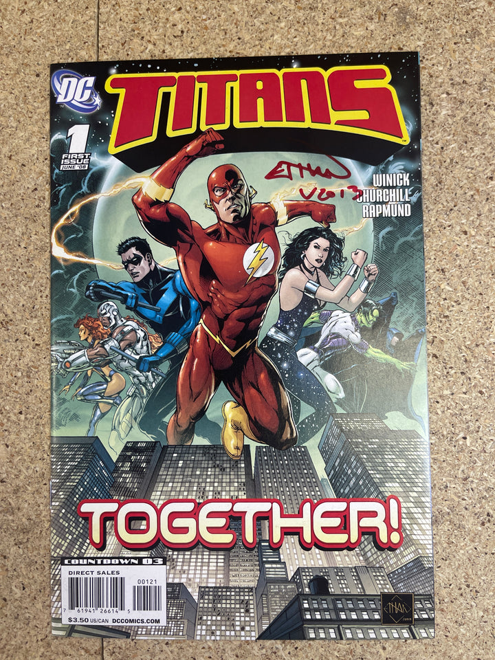 Titans #1 Ethan Van Sciver Signature