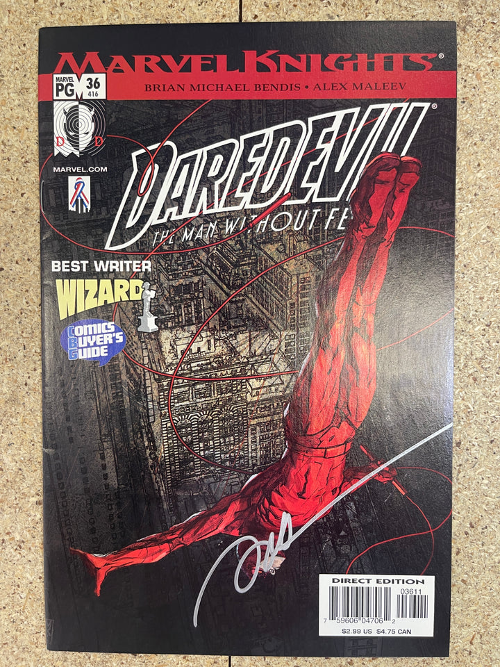 Daredevil #36 Alex Maleev Signature