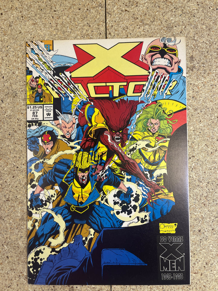 X-Factor #87 Al Milgrom Signature