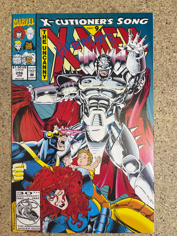 Uncanny X-men #296 Brandon Peterson Signature