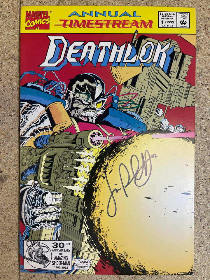 Deathlok Annual #1 Jimmy Palmiotti Signature