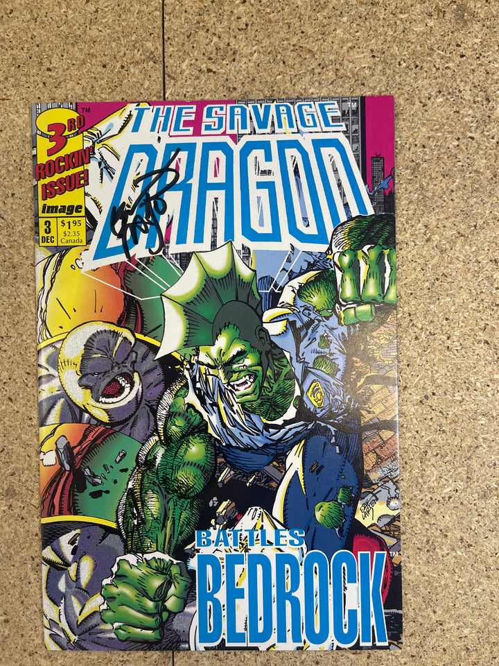 Savage Dragon #3 Eric Larsen Signature  Mini-Series