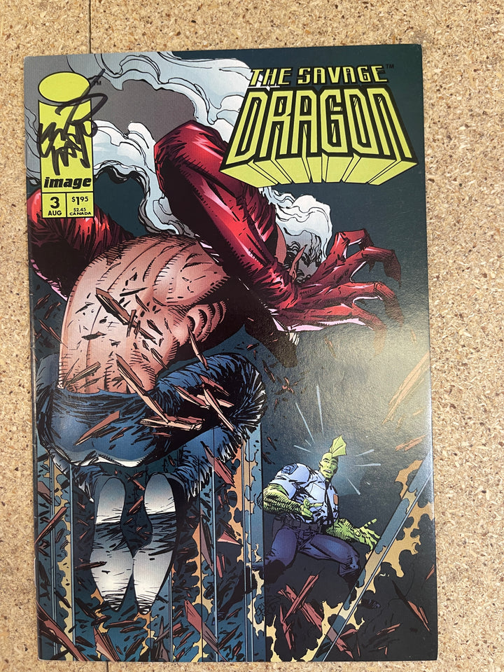 Savage Dragon #3 Eric Larsen Signature Regular Series