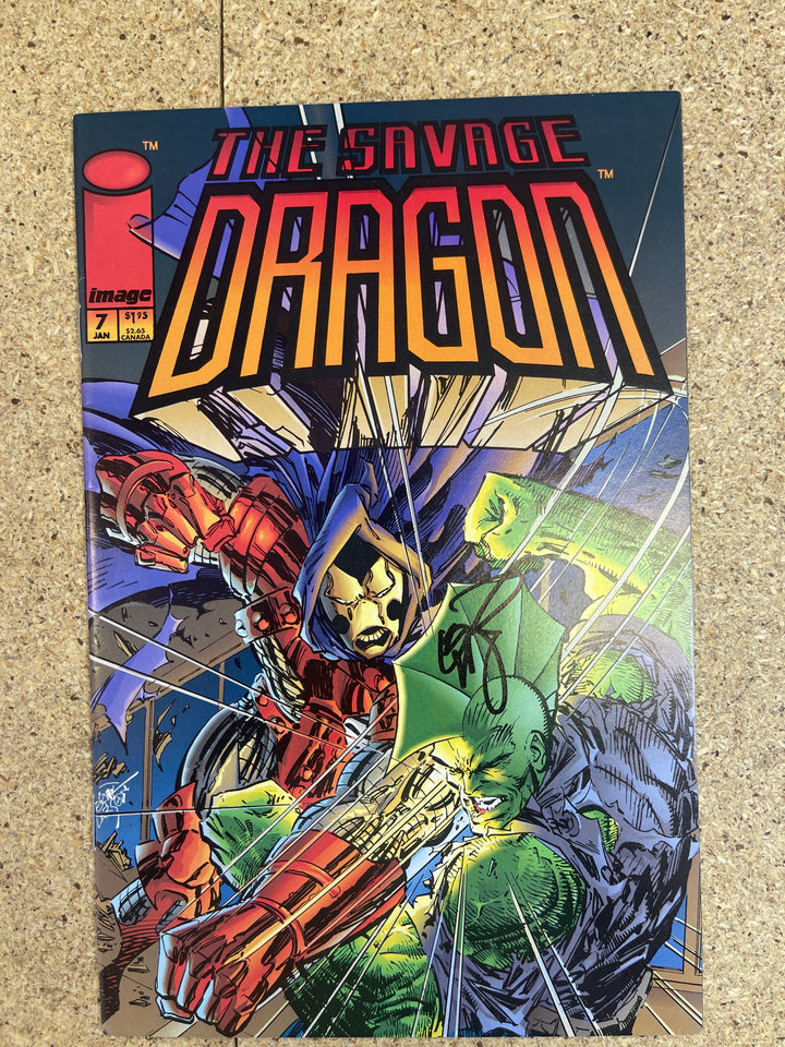 Savage Dragon #7 Eric Larsen Signature Regular Series