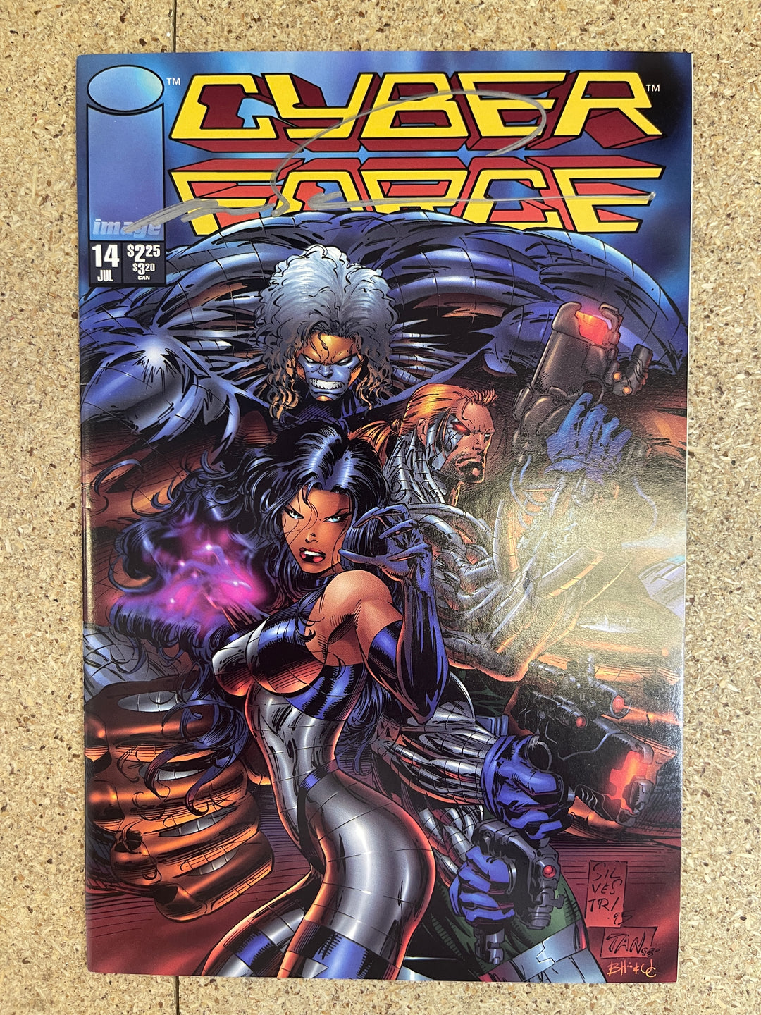 Cyberforce #14 Marc Silvestri Signature