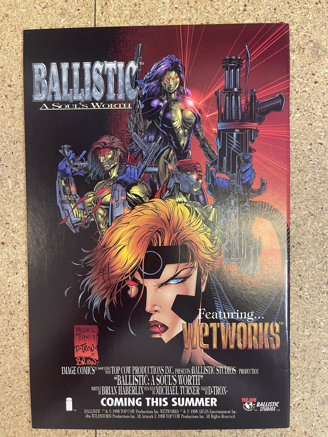 Cyberforce #14 Marc Silvestri Signature