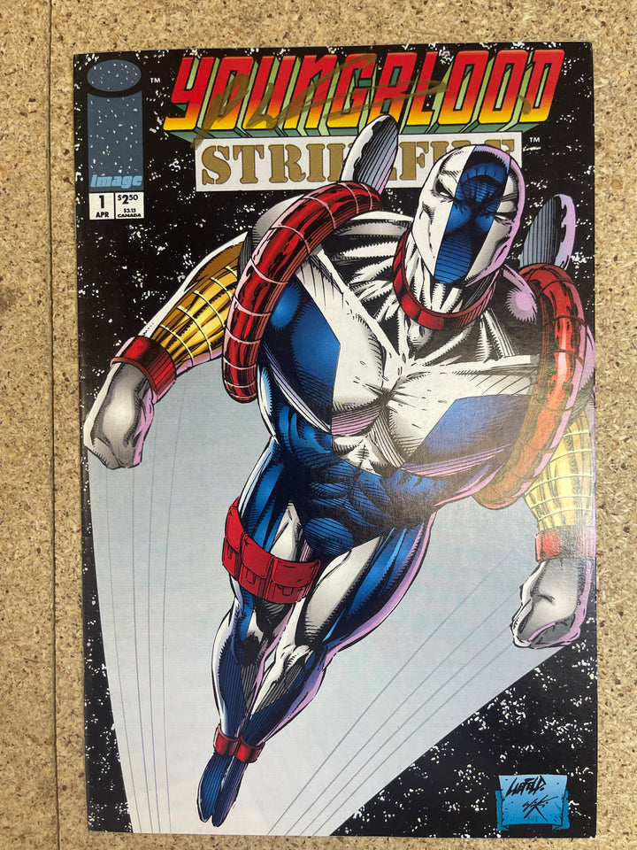 Youngblood Strikefile #1 Rob Liefeld Signature
