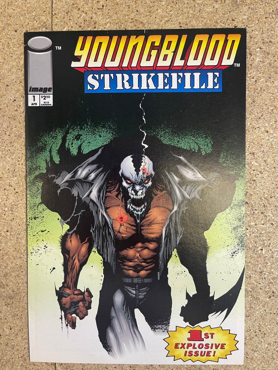 Youngblood Strikefile #1 Rob Liefeld Signature