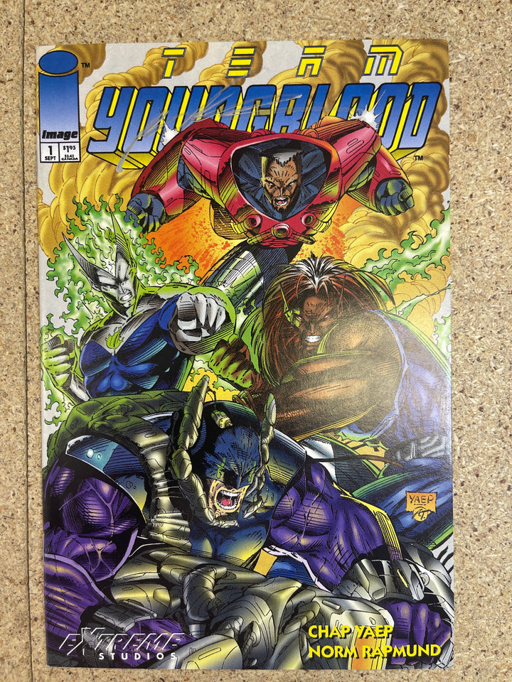 Team Youngblood  #1 Rob Liefeld Signature