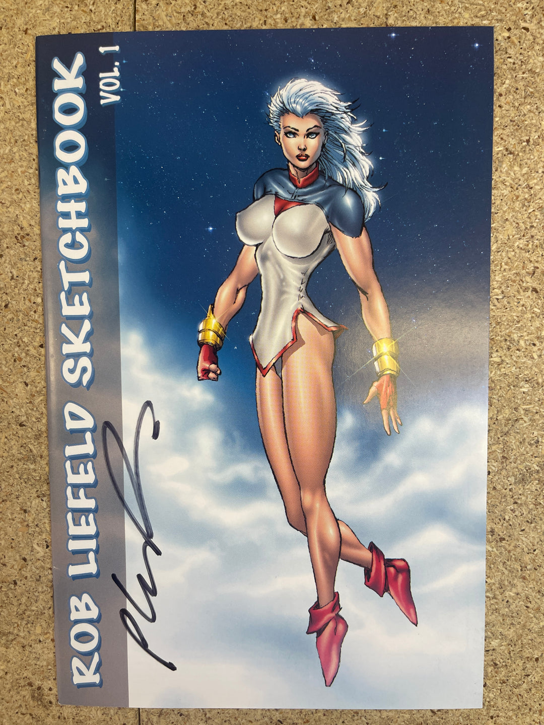 Rob Liefeld Sketchbook #1 Rob Liefeld Signature