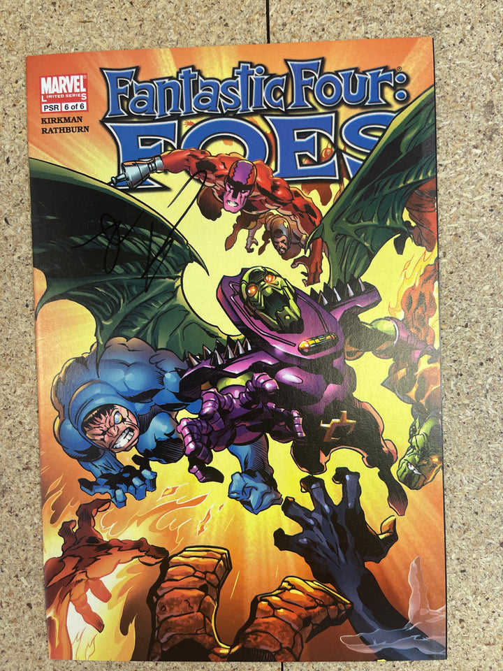 Fantastic Four: Foes #6 Robert Kirkman Signature