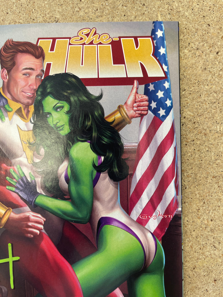 She Hulk 6 - VF - Signed by Greg Horn w/ COA