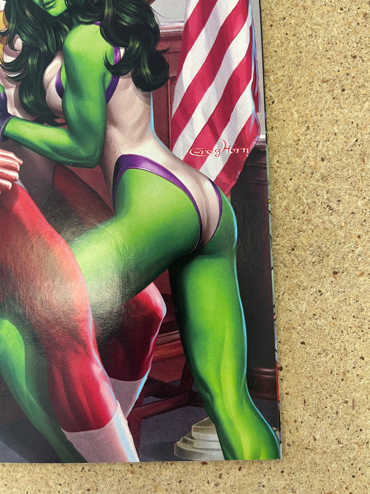 She Hulk 6 - VF - Signed by Greg Horn w/ COA