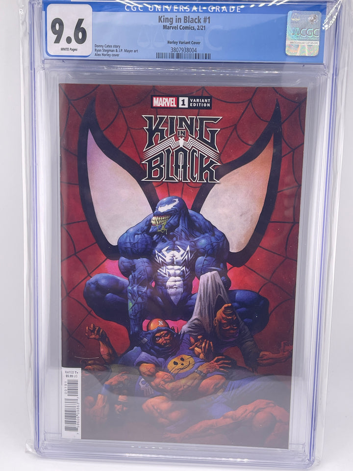 King in Black #1, Horley Variant Cover, CGC 9.6