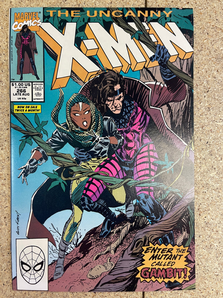 Uncanny X-men #266 1st Gambit