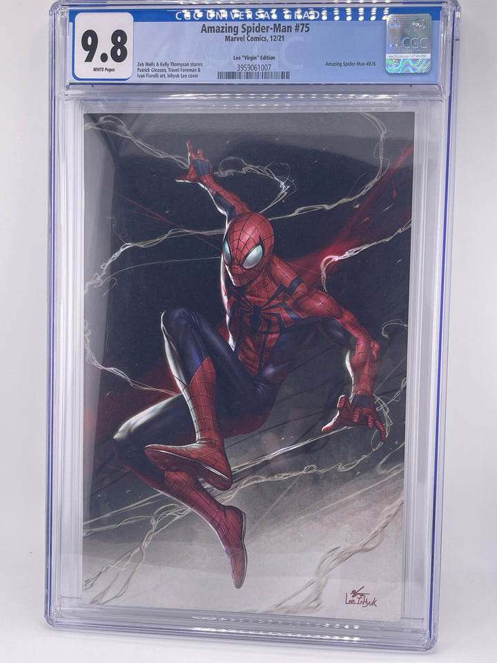 Amazing Spider-Man #75, CGC 9.8 Inhyuk Lee Virgin Edition