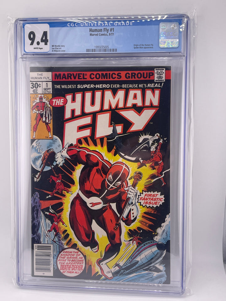 Human Fly #1, CGC 9.4, Origin of the Human Fly