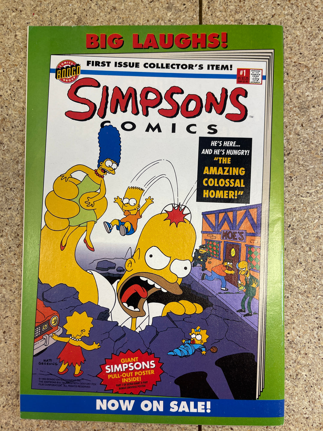 Itchy & Scratchy Comics #1 Newstand