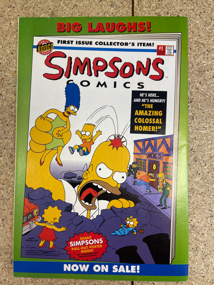 Itchy & Scratchy Comics #1 Newstand