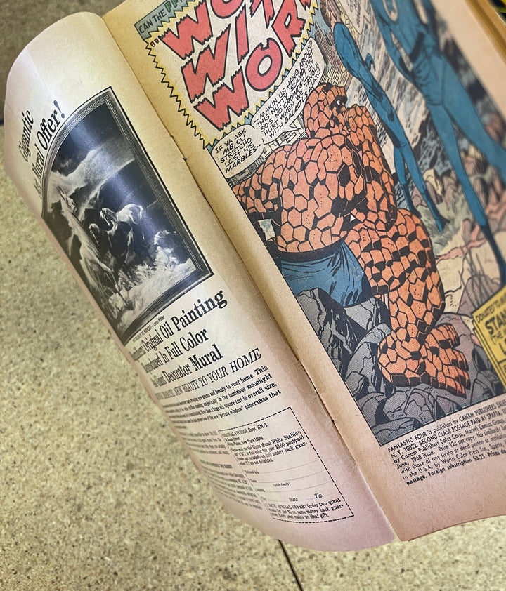 Fantastic Four #75 Loose Pages