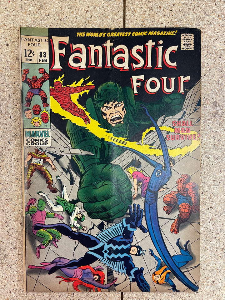 Fantastic Four #83 Loose Pages