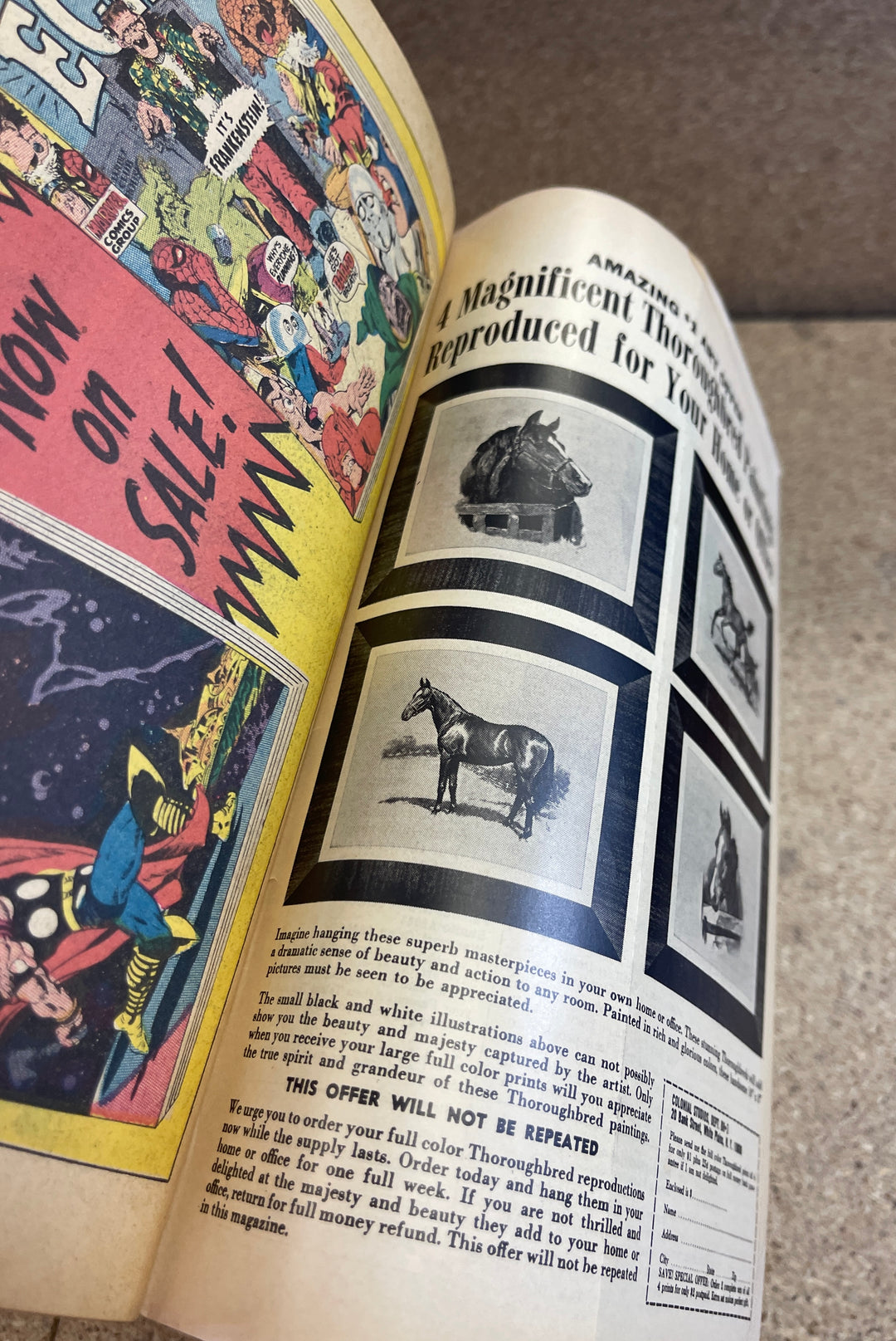 Fantastic Four #84 Loose Pages