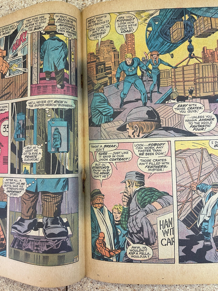 Fantastic Four #88 Water Damage