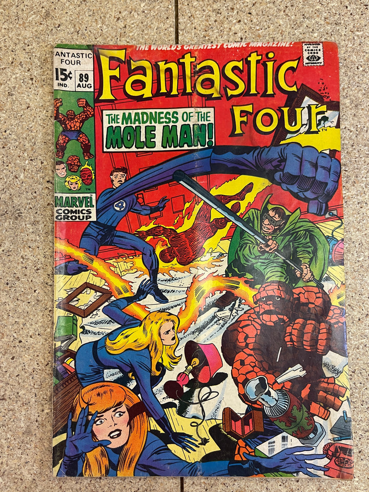 Fantastic Four #89 Water Damage
