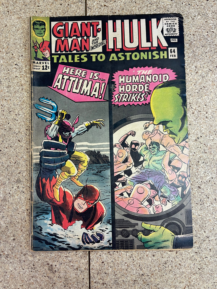 Tales to Astonish #64 Water Stains