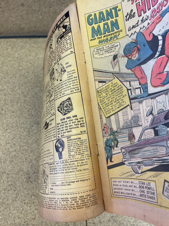 Tales to Astonish #67
