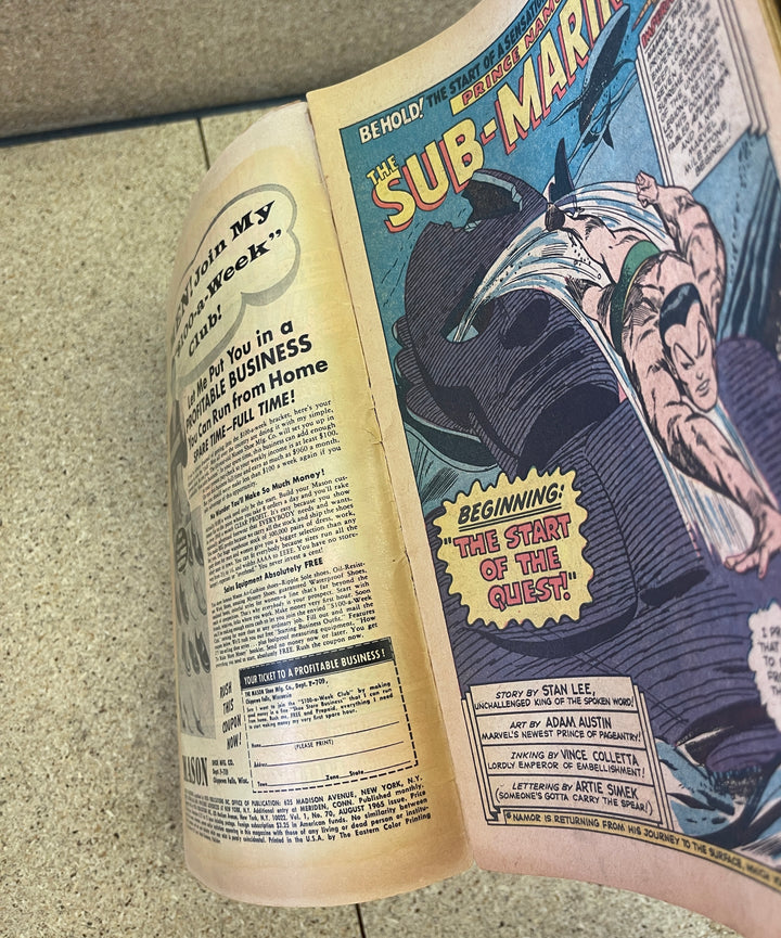 Tales to Astonish #70 Loose Pages