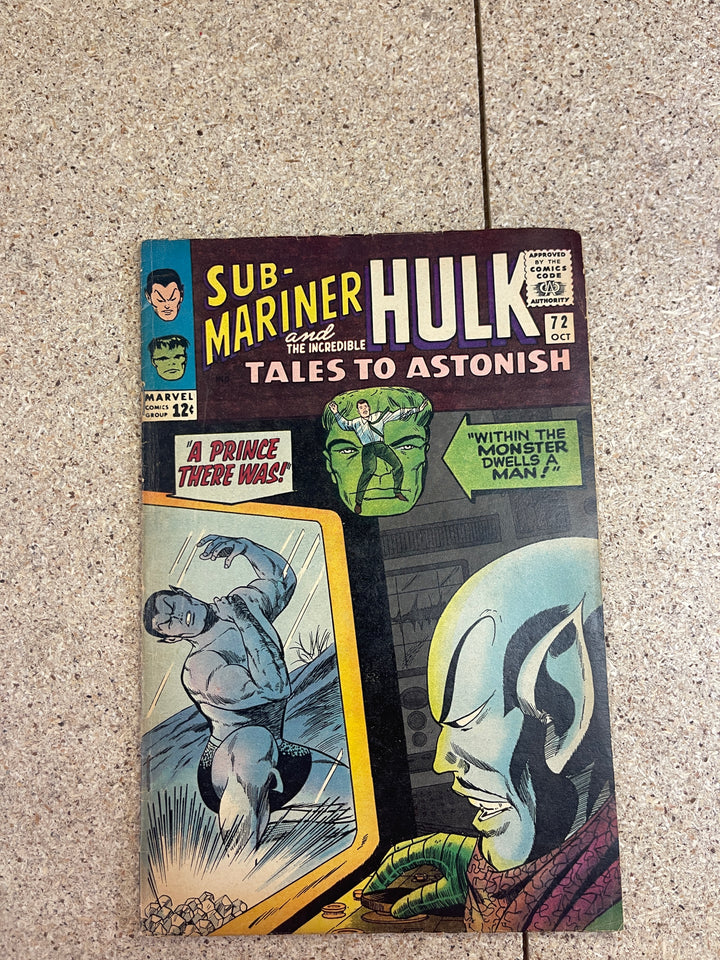 Tales to Astonish #72