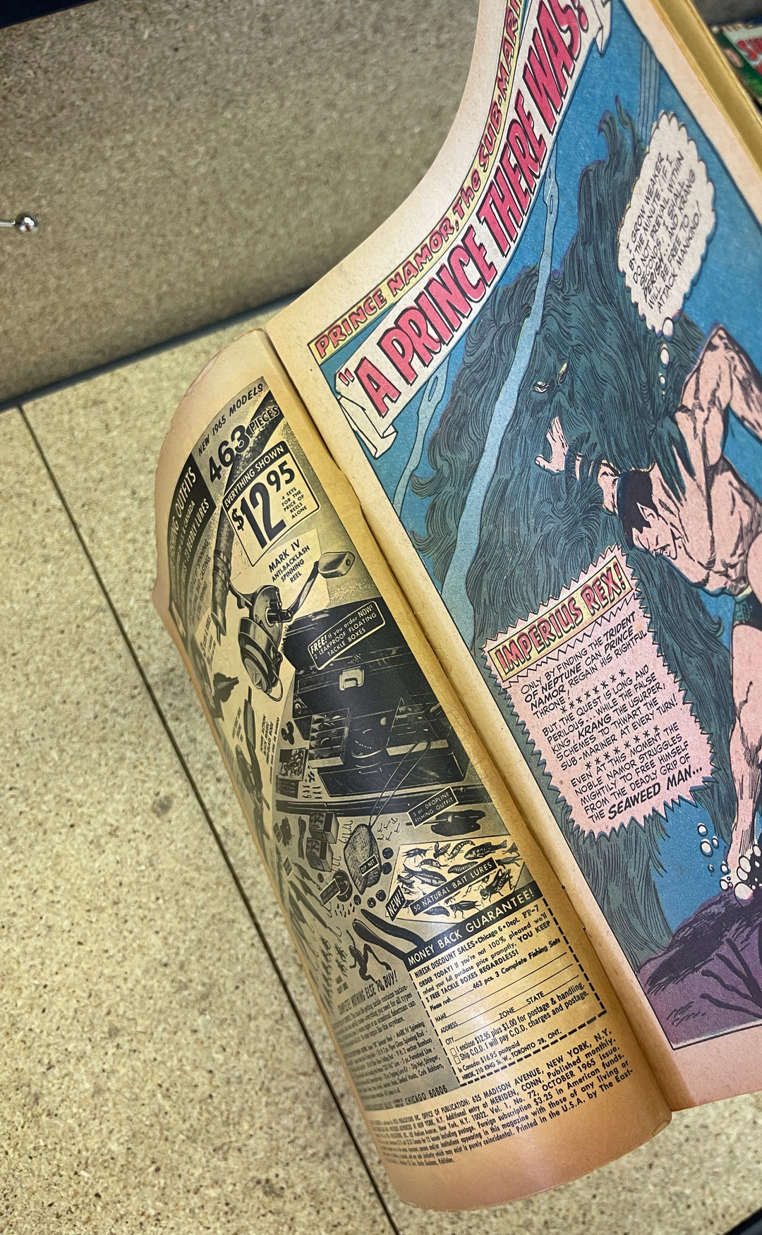 Tales to Astonish #72