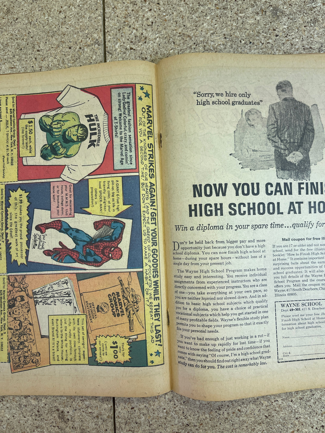 Tales to Astonish #76 Loose Piece of Cover
