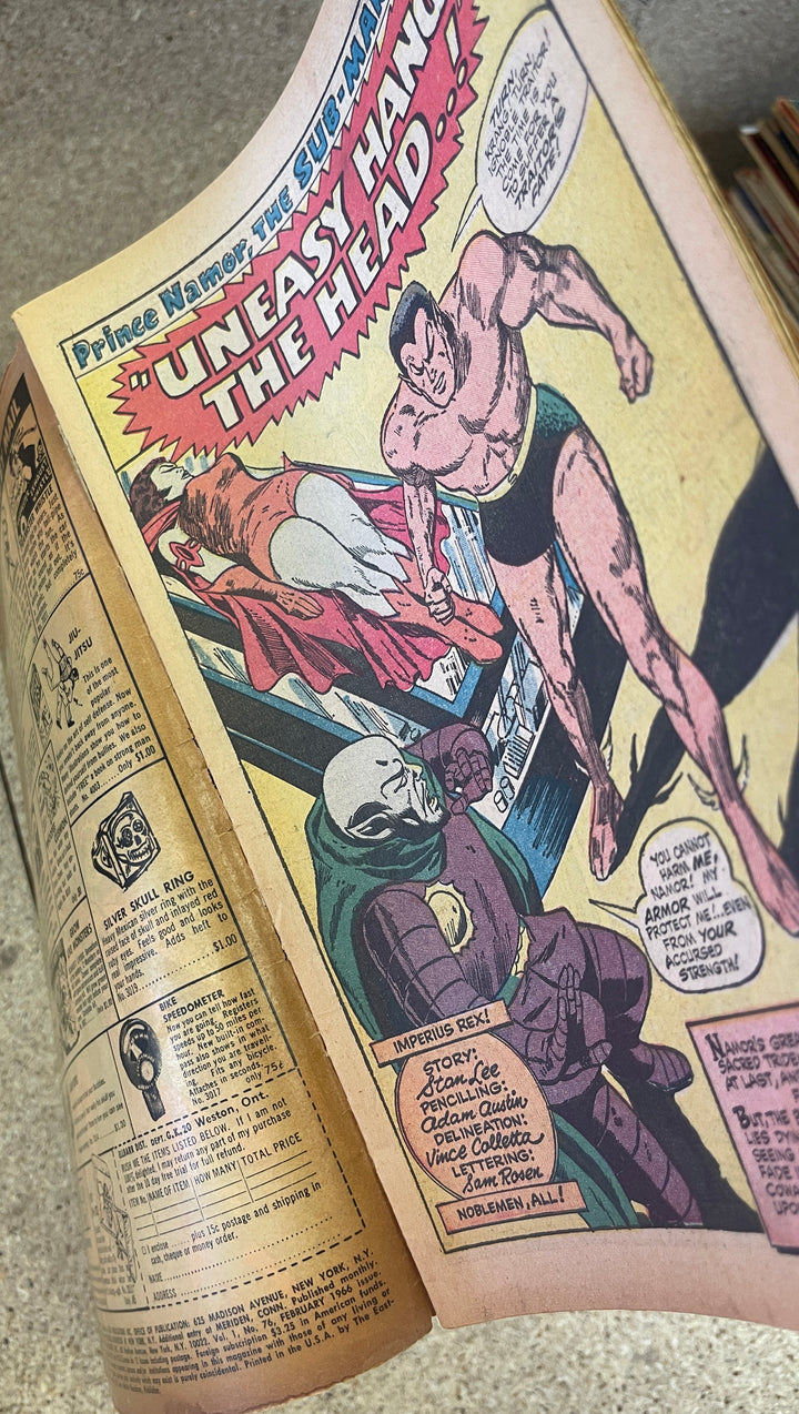 Tales to Astonish #76 Loose Piece of Cover