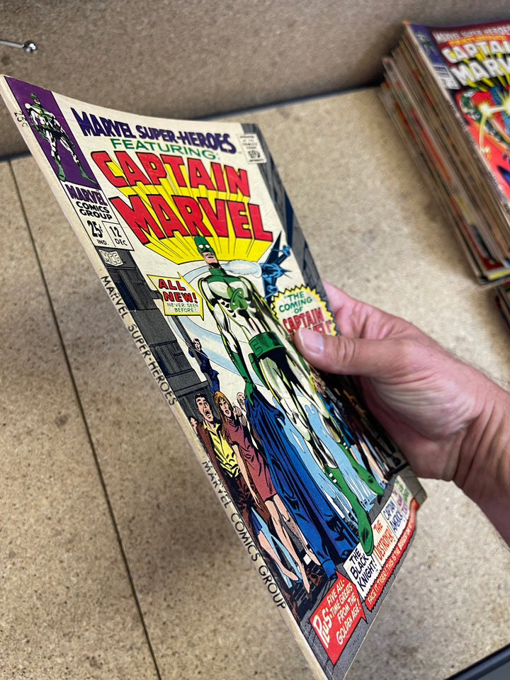 Marvel Super-Heroes  #12 1st Captain Marvel