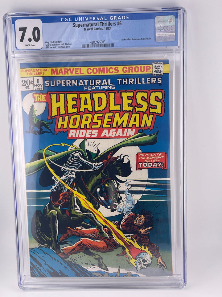 Supernatural Thrillers #6 | CGC 7.0