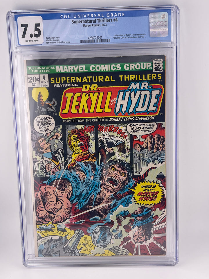 Supernatural Thrillers #4 | CGC 7.5