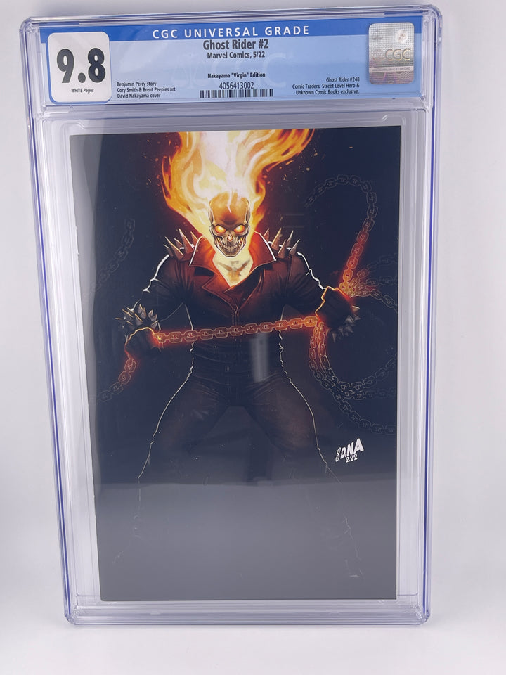 Ghost Rider #2, 2022 | CGC 9.8 | Nakayama Virgin Edition