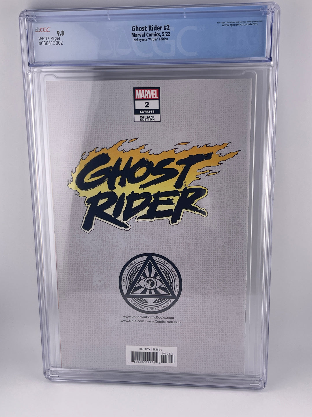 Ghost Rider #2, 2022 | CGC 9.8 | Nakayama Virgin Edition