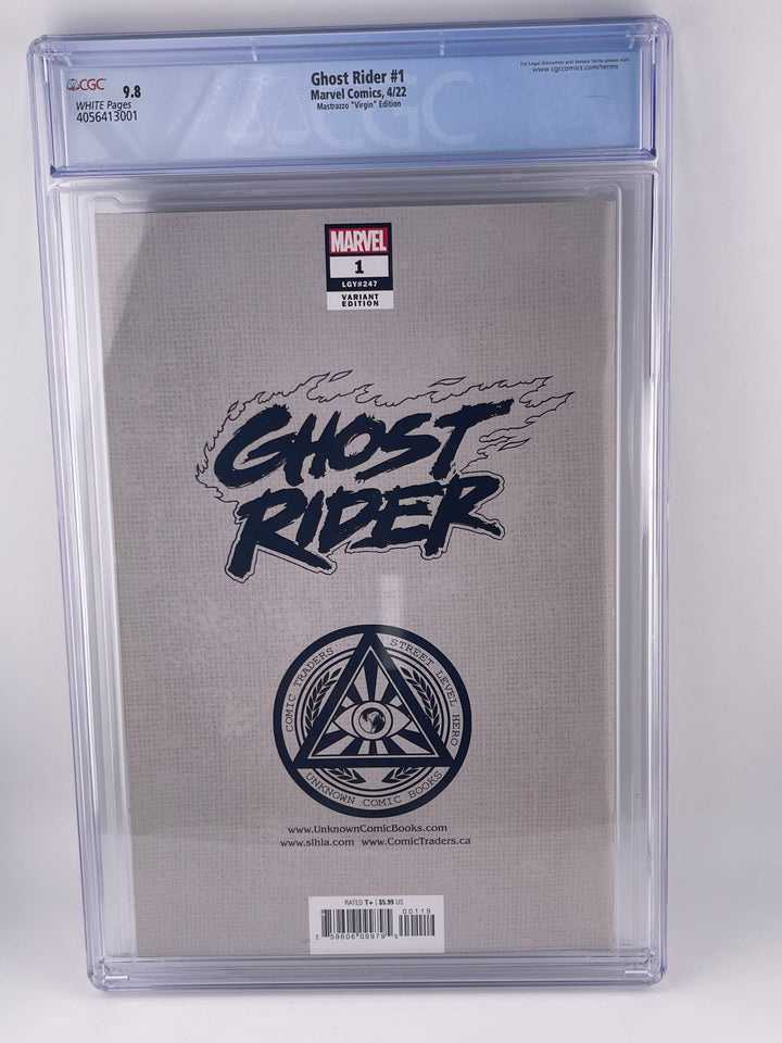 Ghost Rider #1, 2022 | CGC 9.8 | Mastrazzo Virgin Edition