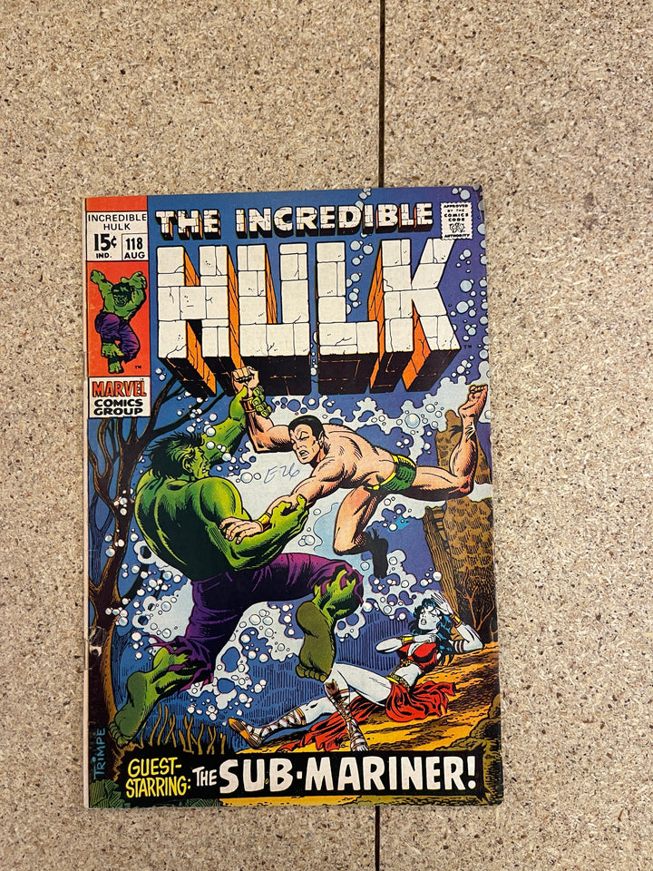 Incredible Hulk #118 Tore Cover