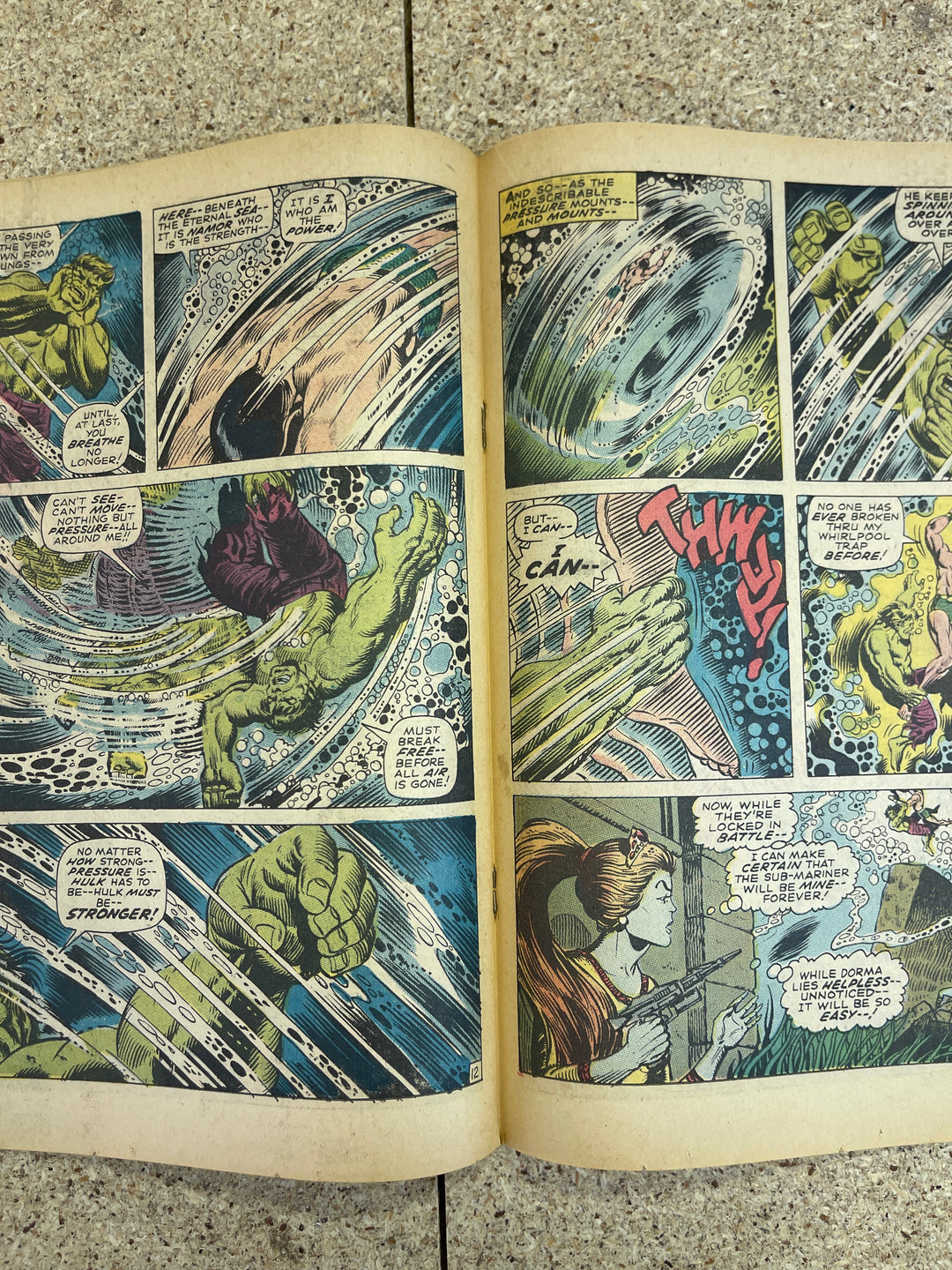 Incredible Hulk #118 Tore Cover